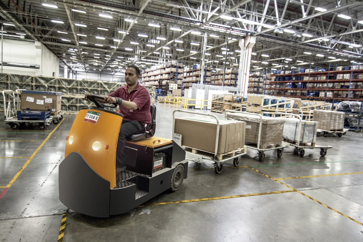 Food distribution warehouse